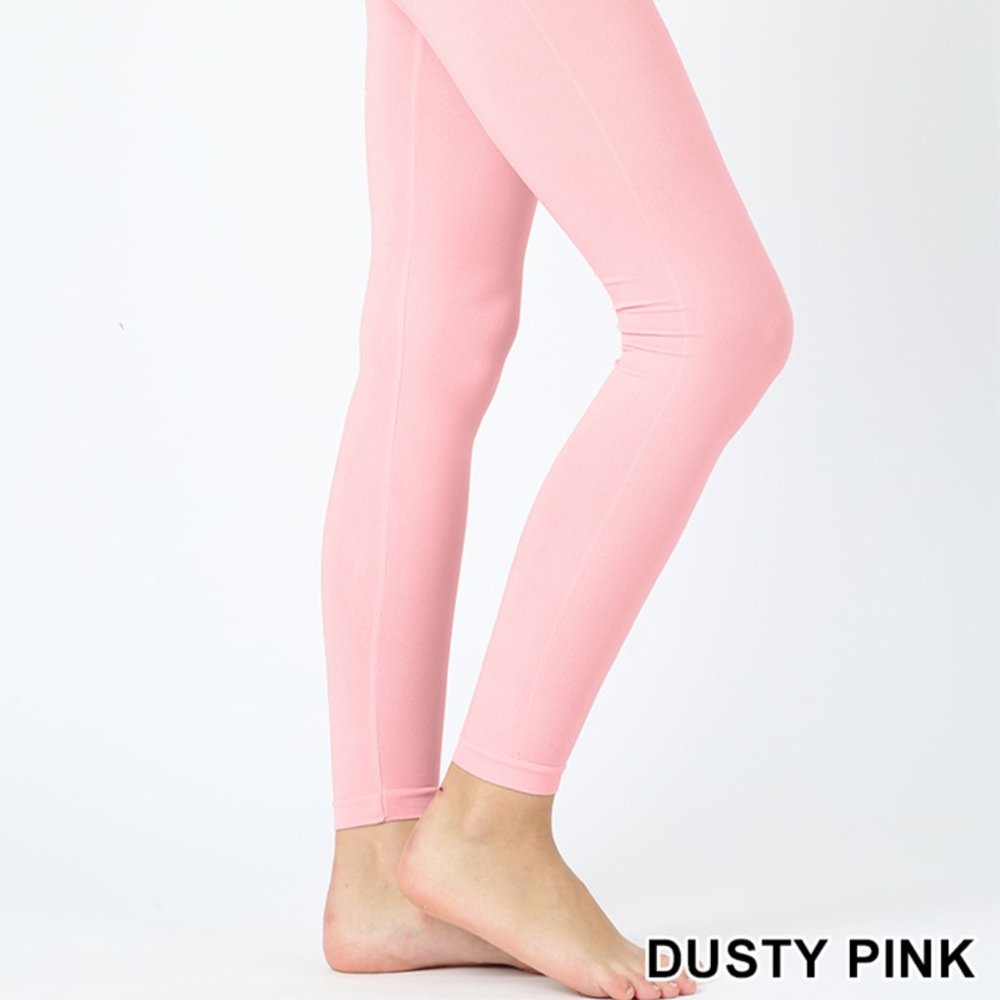 6 PACK!!  ZENANA SEAMLESS CLASSIC LEGGINGS